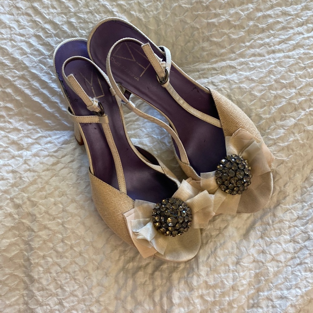 Anthropologie heels - never worn